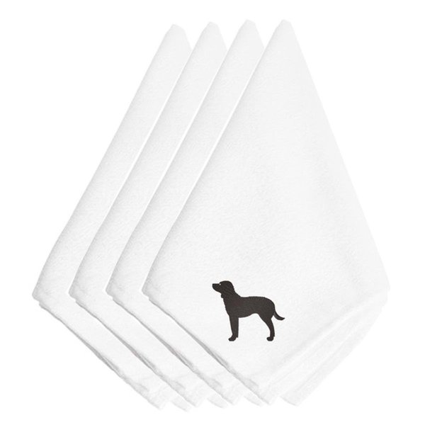 Carolines Treasures American Water Spaniel Embroidered Napkins, Set of 4 BB3401NPKE